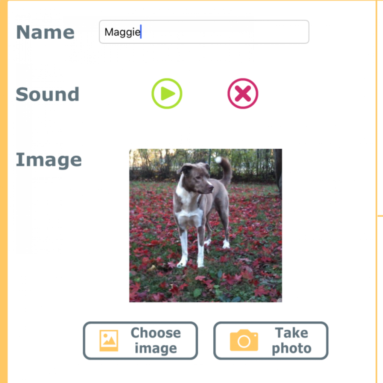 Screenshot from Tactus Therapy