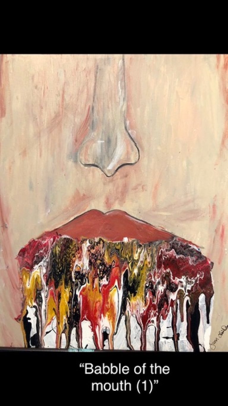 Babble of the Mouth Illustration