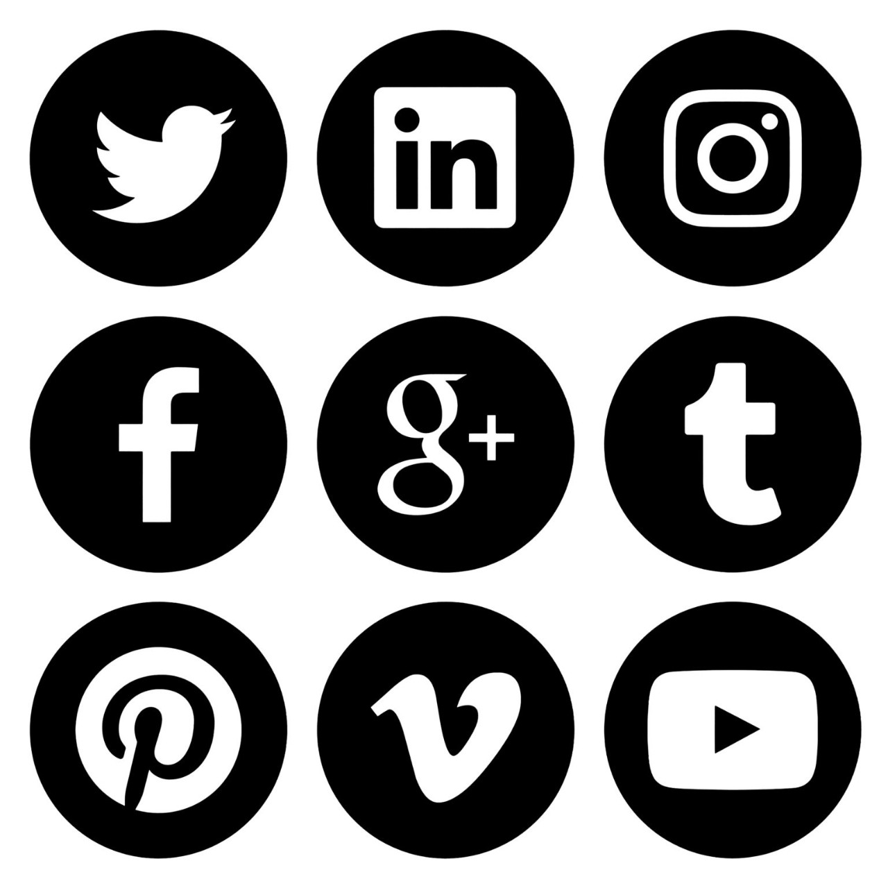 Social media icons